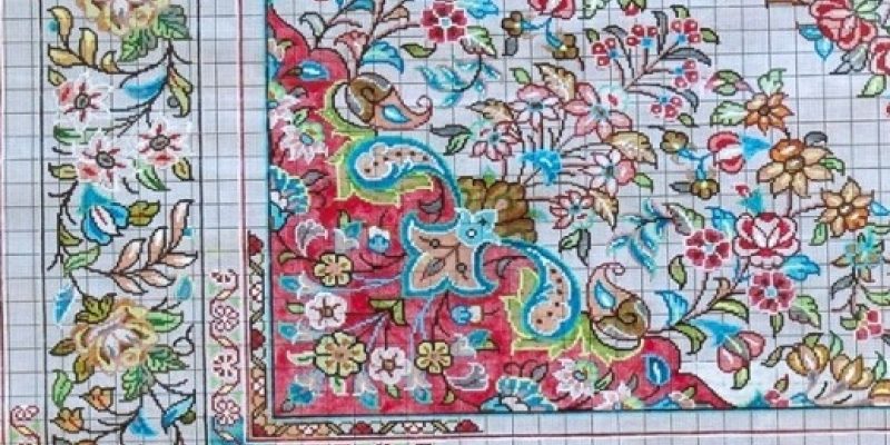 آشنايي و شناخت رنگها در نقشه فرش