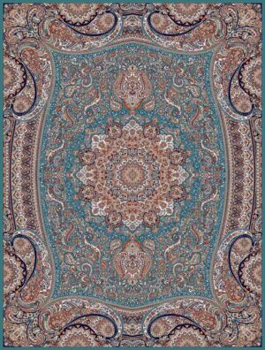فرش کاشان طرح پارادایس ابی