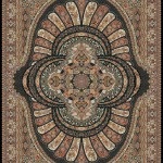 فرش کاشان - 700 شانه - طرح رویال