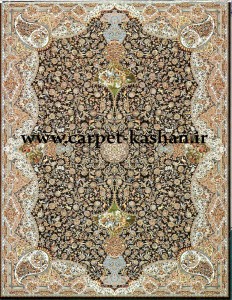 فرش کاشان طرح شکارگاه