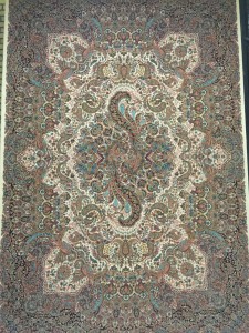 فرش کاشان طرح سیمرغ