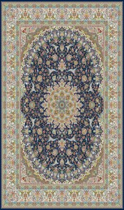 فرش کاشان - 1200 شانه - طرح مهشاد
