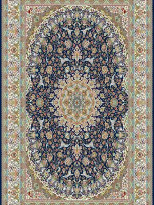 فرش کاشان - 1200 شانه - طرح مهشاد