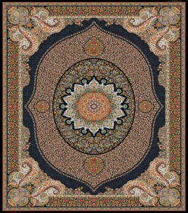 فرش کاشان طرح میشکا