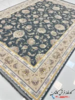 فرش طرح افشان دلفینی طرح ژولیت 1200شانه کاشان