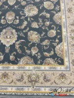 فرش طرح افشان دلفینی طرح ژولیت رنگ 1200شانه کاشان