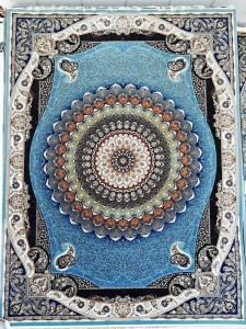 فرش کاشان مدل بنیتا ابی