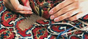 رفوگری فرش | ترمیم فرش