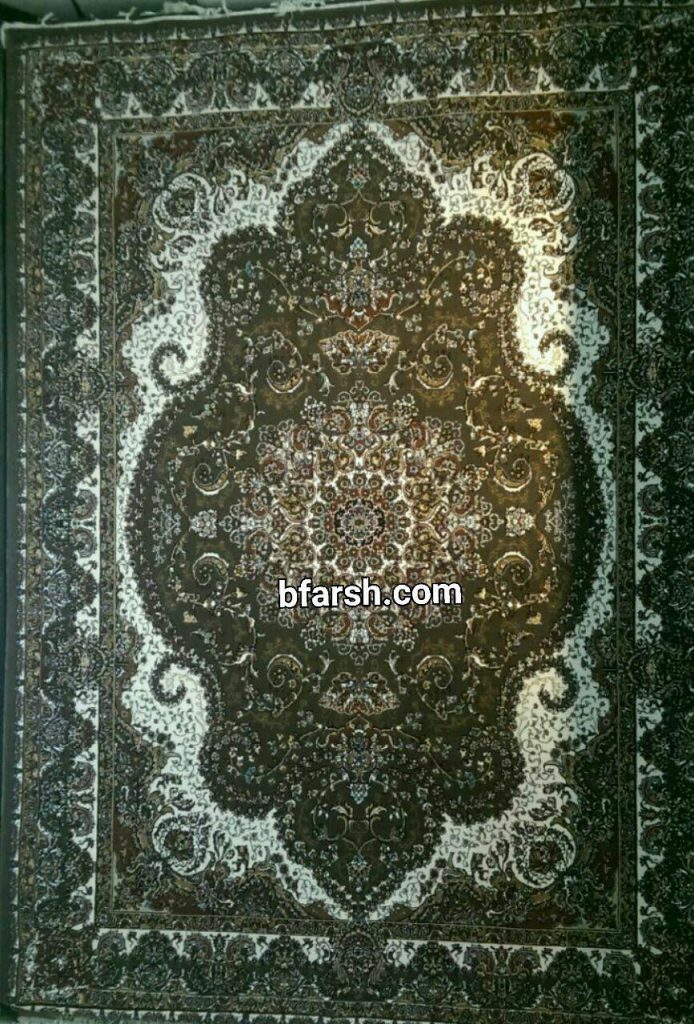 فرش کاشان - 500 شانه - طرح خاطره گردویی