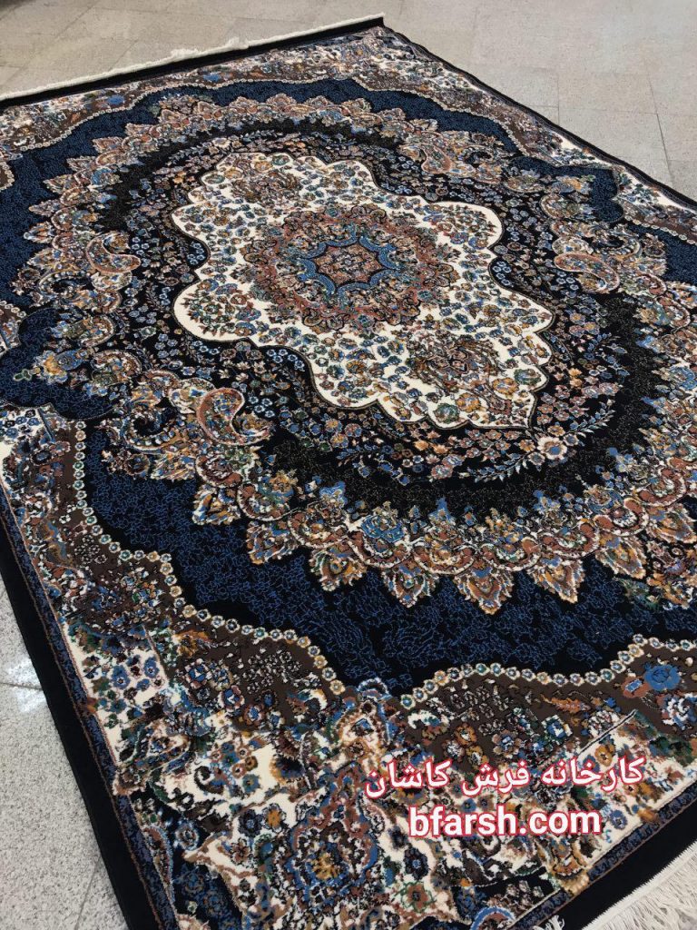 فرش کاشان 500 شانه ارکیده