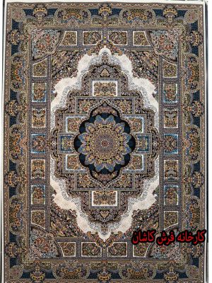 فرش-کاشان-نقشه-حوض-نقره-کرم