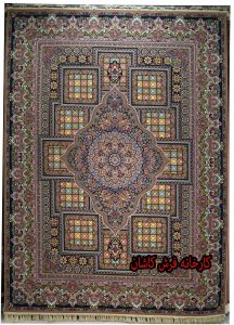 فرش-کاشان-نقشه-درخشان