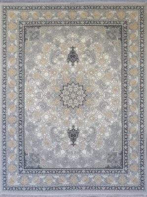 فرش طوسی طلایی