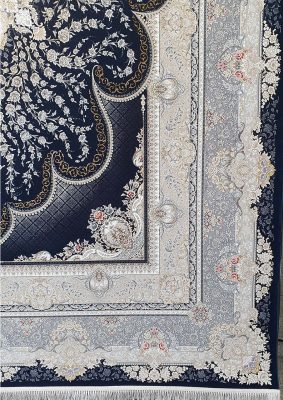 فرش طرح نقره ۱۵۰۰ شانه کاشان