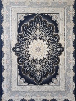 فرش طرح نقره ۱۵۰۰ شانه کاشان