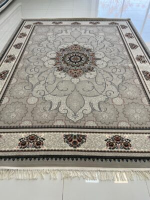 فرش کاشان طرح چکاوک فیلی