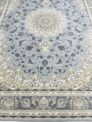فرش اصفهان رنگ طوسی