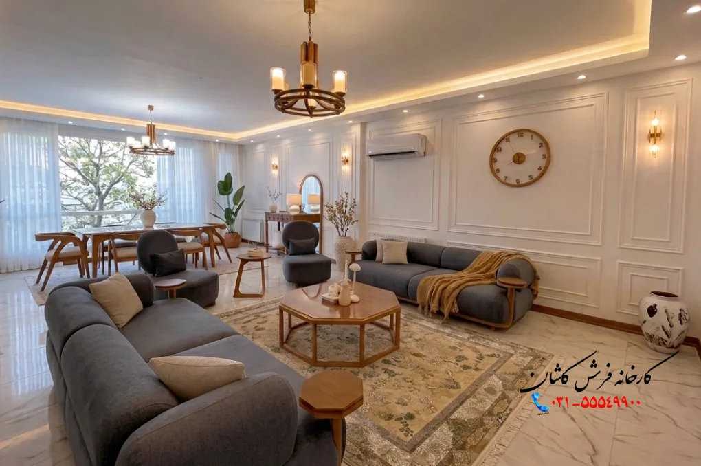 ایده انداختن فرش در منزل