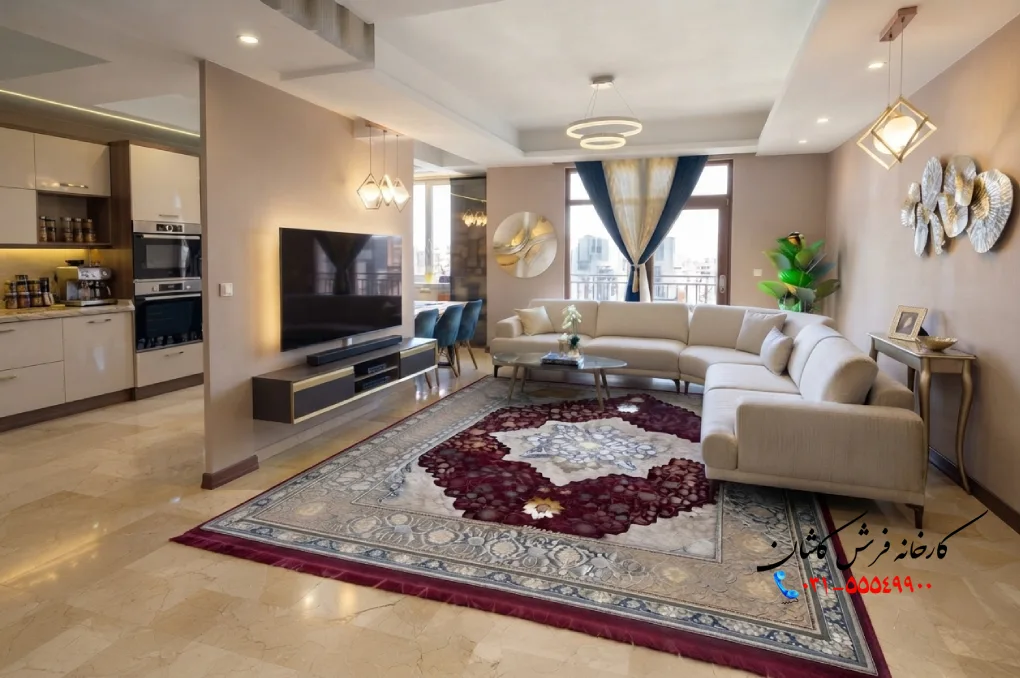 مدل انداختن فرش در خانه