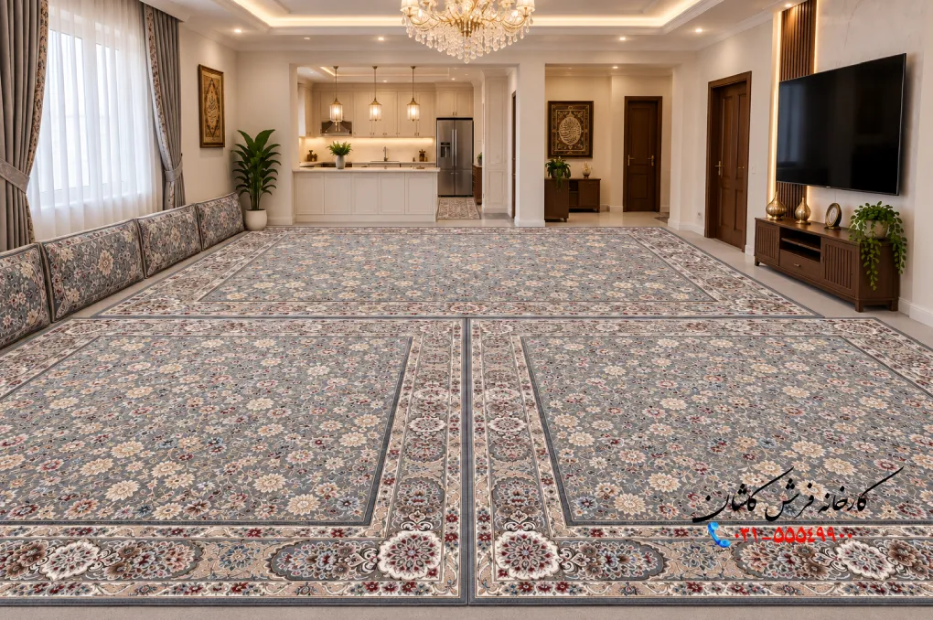 چیدمان حال پذیرایی بدون فرش