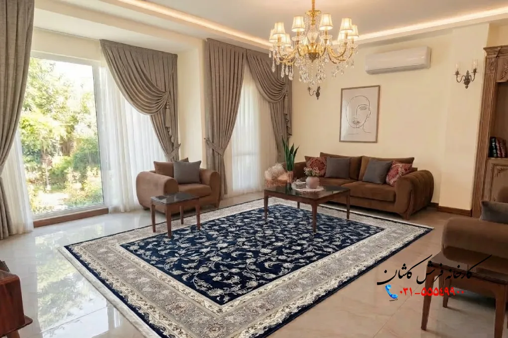چیدمان حال کوچک مربعی