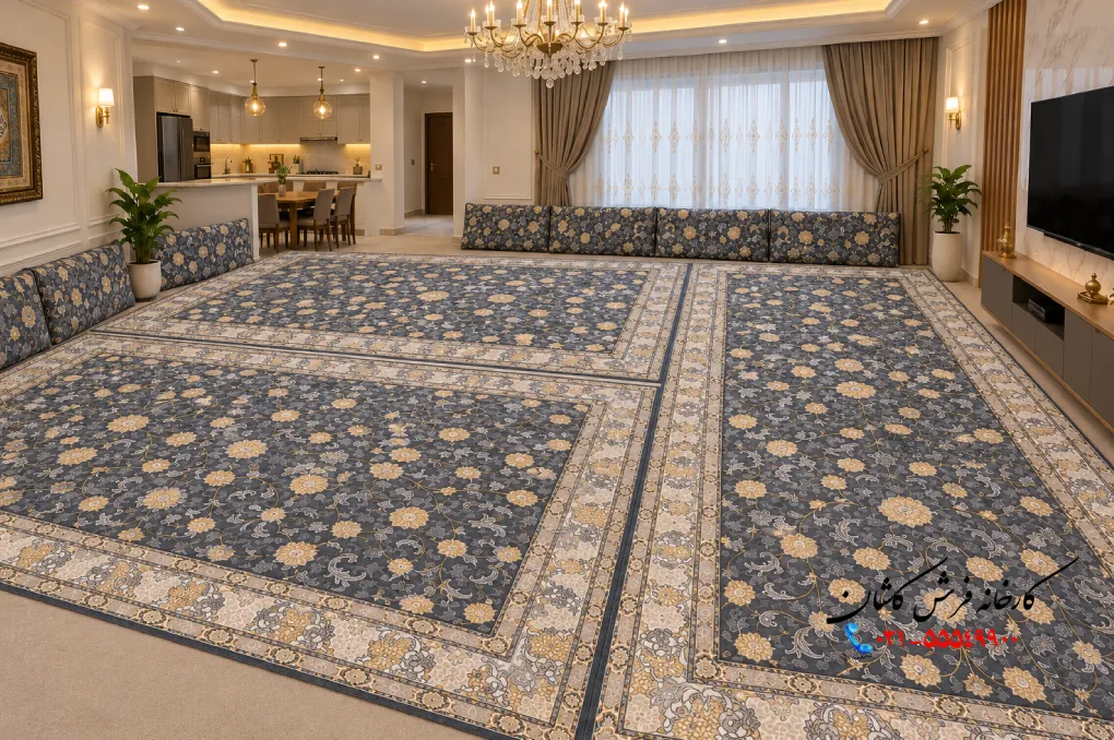چیدمان پذیرایی بدون فرش