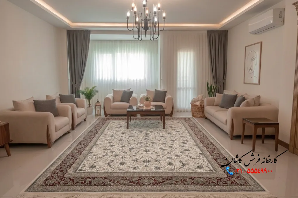 چیدن پذیرایی مربع