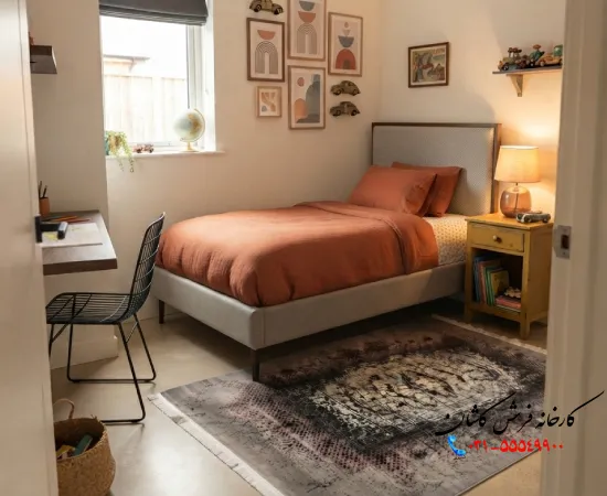 دکوراسیون خانه های کوچک 60 متری اتاق خواب