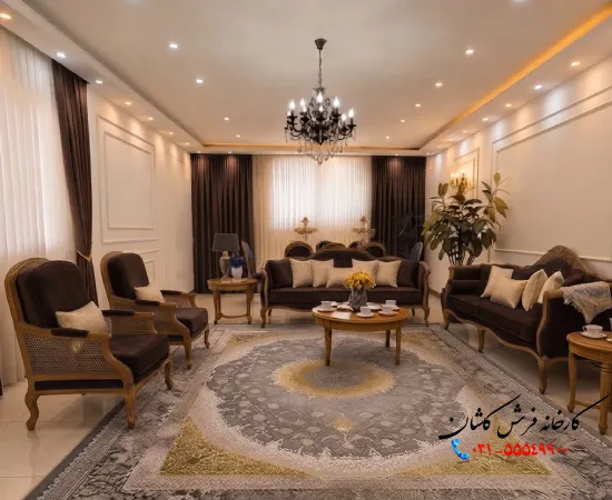طراحی دکور 60 متری پذیرایی
