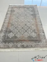 فرش طوسی فانتزی 500شانه طرح آرتمیس