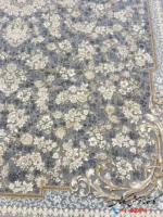 جدیدترین فرش کاشان طرح افشان لینا طوسی 1200 شانه