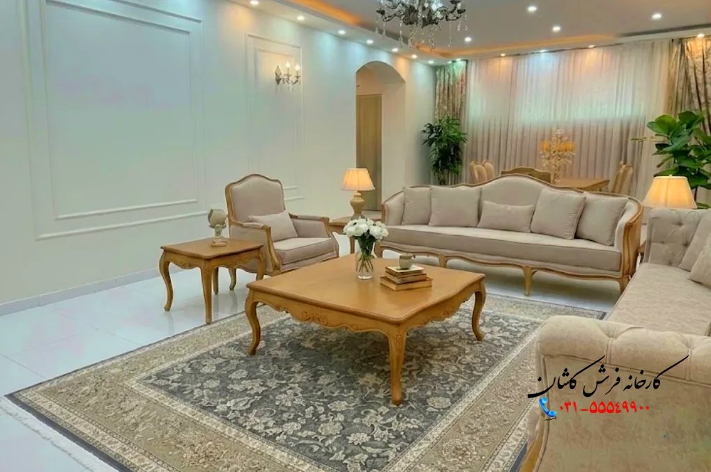فرش فیلی هم رنگی خنثی دارد