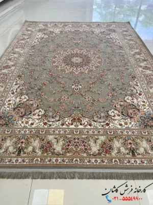 فرش دستباف گونه 1200 شانه طرح ماهان