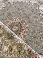 فرش دستباف گونه 1200 شانه طرح ماهان کاشان