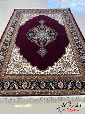 فرش 700 شانه لاکی طرح ثریا
