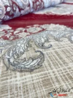 فرش رنگ لاکی کاشان 1200شانه ویکتوریا