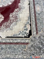 فرش لاکی کاشان 1200شانه طرح ویکتوریا