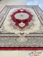 فرش لاکی کاشان 1200شانه ویکتوریا