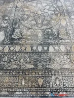 فرش پتینه طوسی 1200شانه طرح تالیا