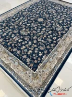فرش افشان سرمه ای طرح پردیس 1200شانه
