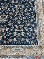 فرش افشان سرمه ای پردیس 1200شانه