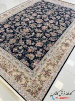 فرش بهشت سرمه ای 1200 شانه