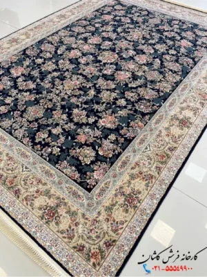 فرش بهشت سرمه ای 1200 شانه