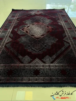 فرش قرمز لاکی ساوین 1200شانه