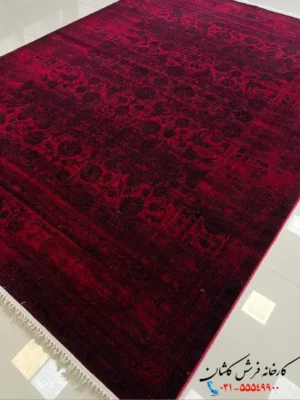 فرش لاکی قشقایی طرح کرشمه 700 شانه کاشان