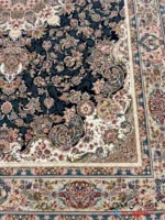 فرش 1200 شانه سرمه ای آیلین کاشان