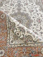 فرش سفید گلبهی 1500 شانه گلریس