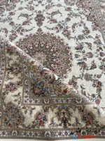 فرش صدفی طرح ماهان 1200 شانه کاشان