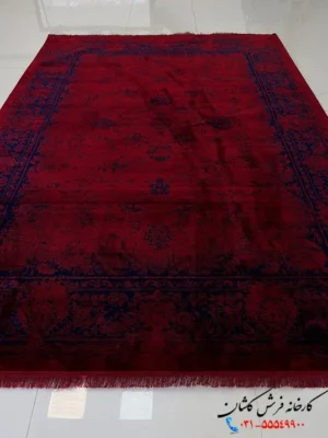 فرش لاکی جدید و مدرن 1200شانه طرح نهال