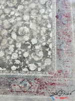 فرش لاکی مدرن 1500 شانه نسیم کاشان